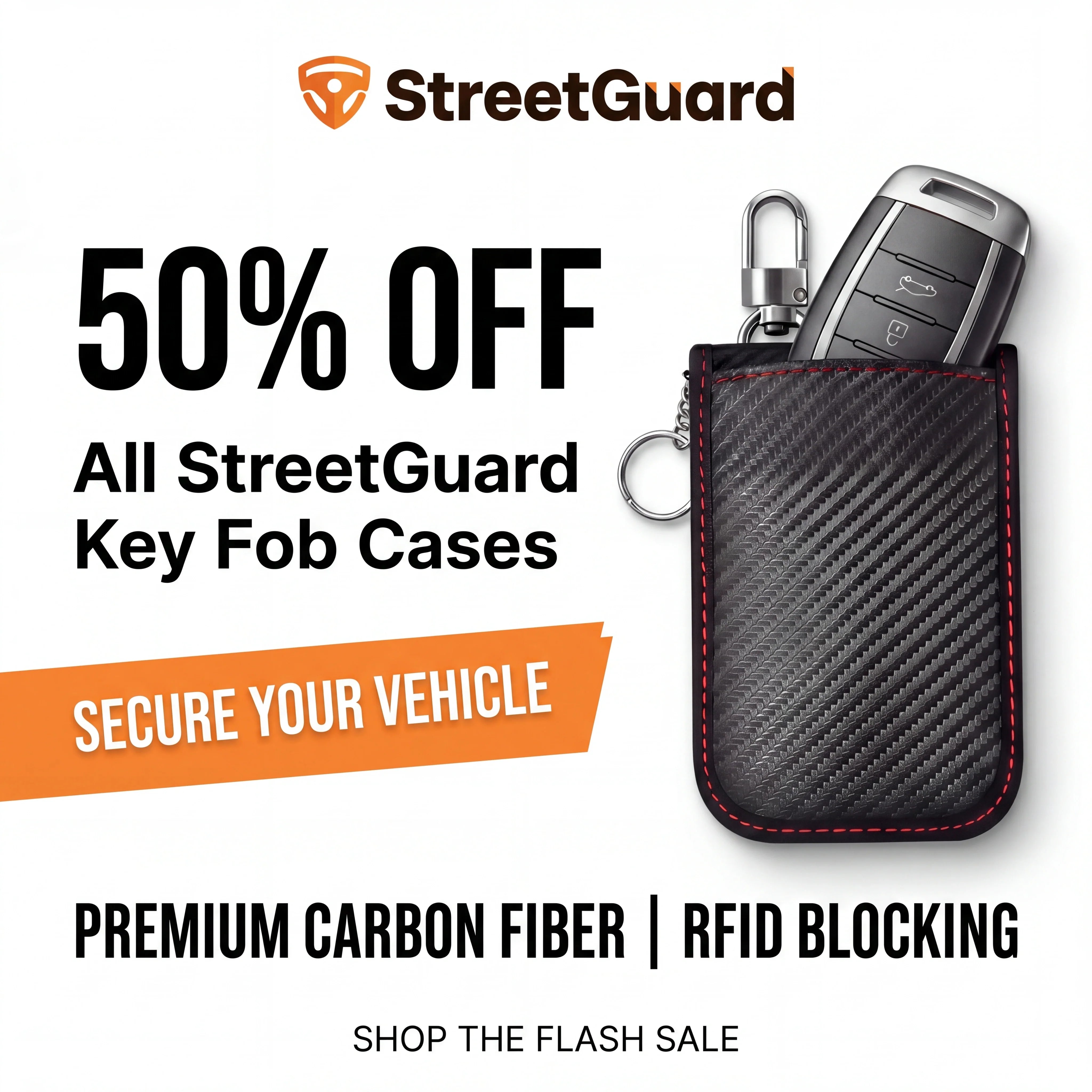 AutoGarde™ Étui Anti-RFID pour Clé de Voiture — offre
