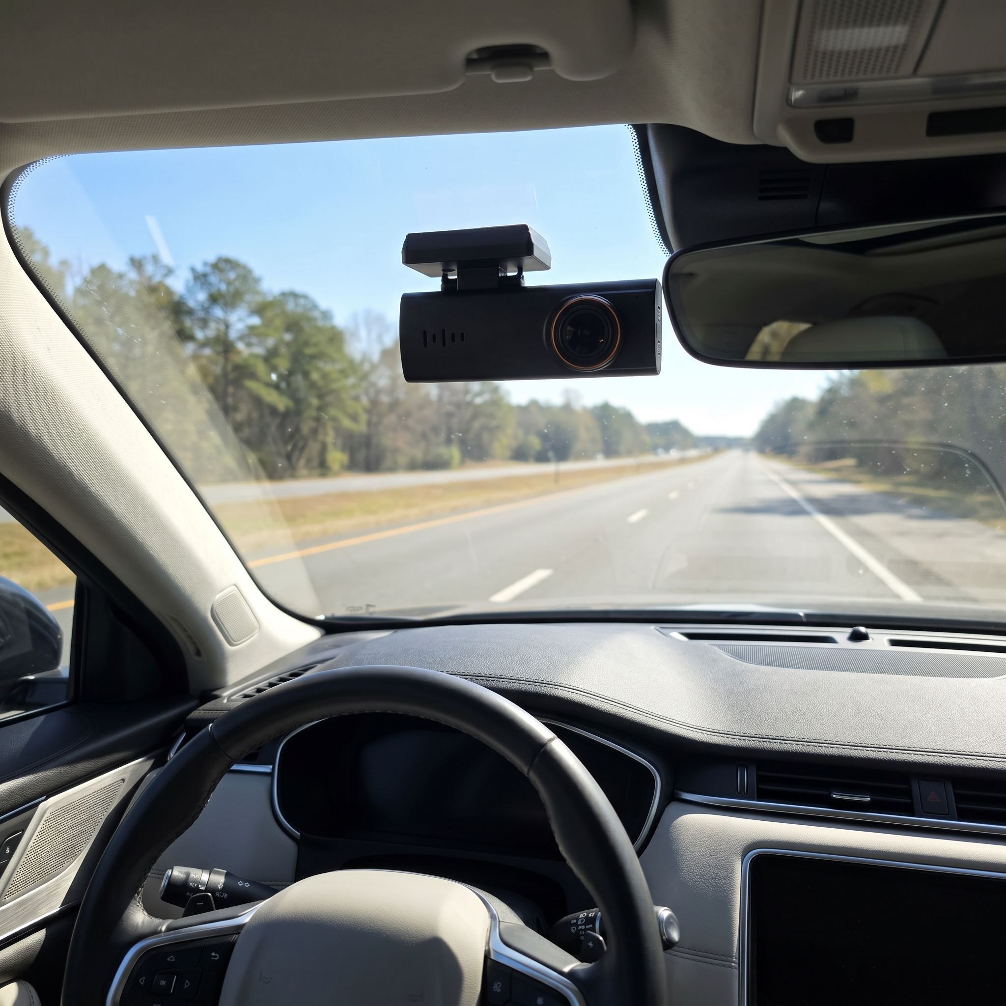 AutoGarde™ RoadWatch Double Dashcam — en situation