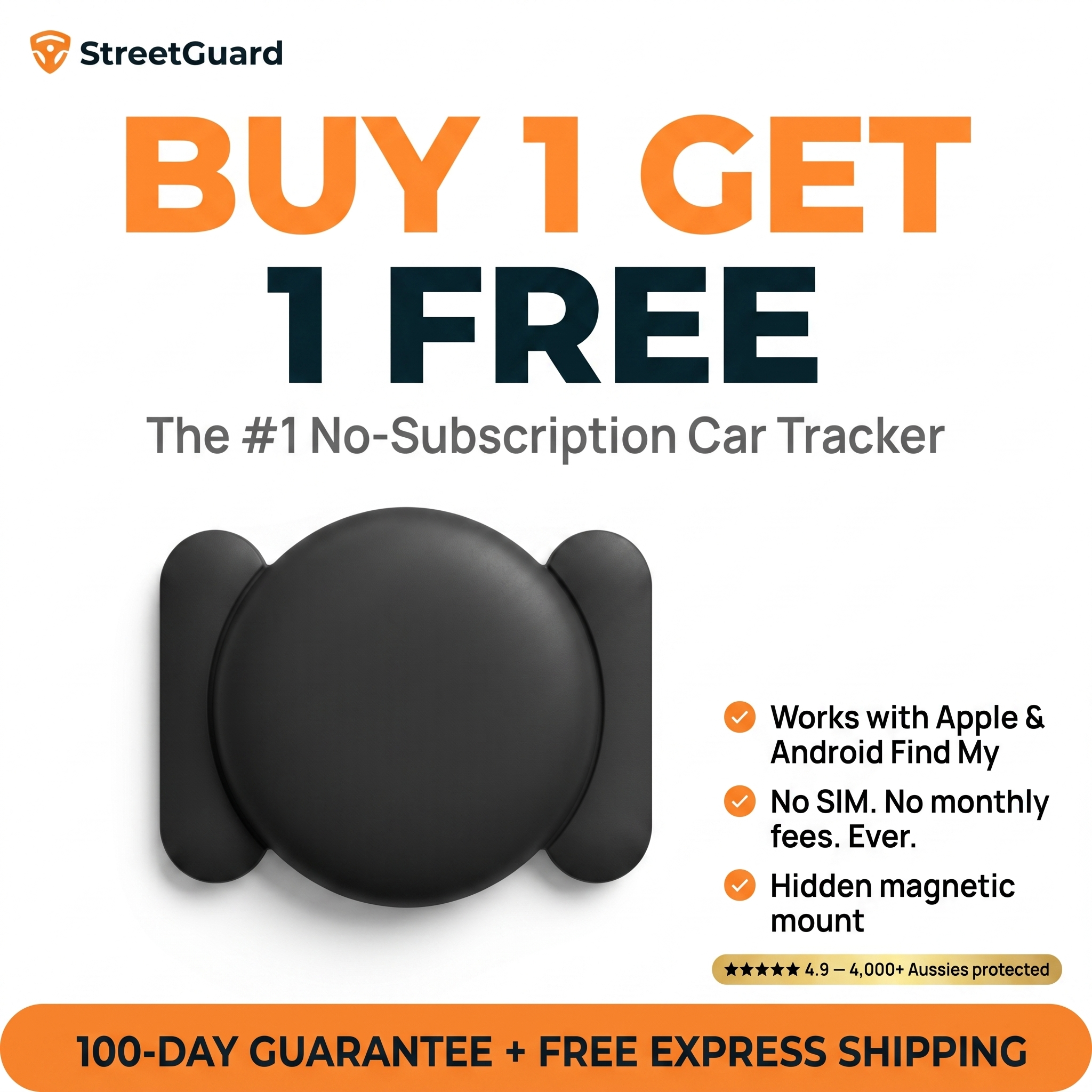 AutoGarde™ GhostFinder Traceur GPS — offre
